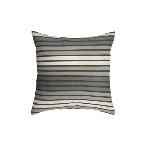 LES Cushion - Gray Stripes