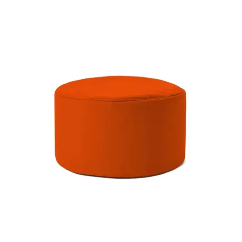 LES Outdoor Beanbag Pouf - Orange