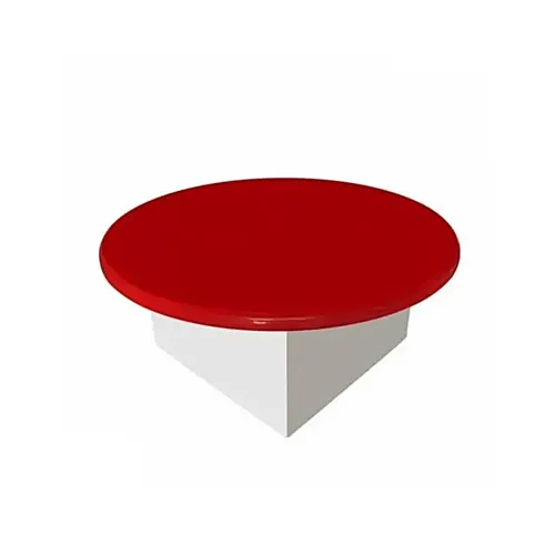 LES Small Kids Table - Red / White - 60 cm