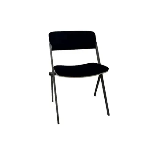 LES Upholstered Conference Chair - Black