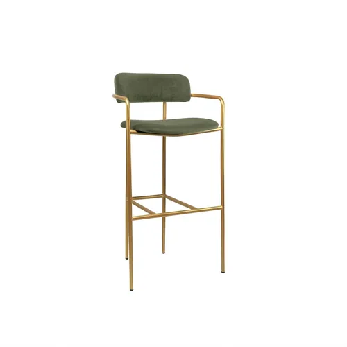 LES Gatsby Barstool - Olive Green