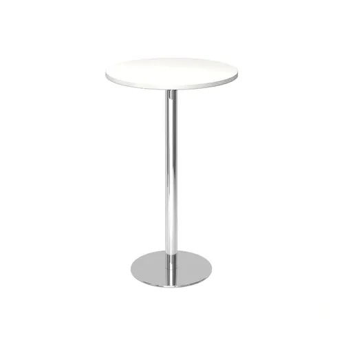 LES Round Cocktail Table - White - 60 cm