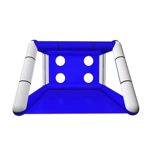 LES Inflatable Target Cage - 4 Holes - Blue