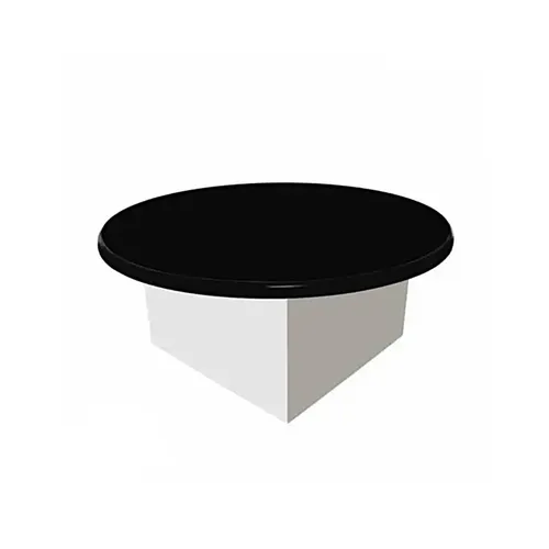 LES Small Kids Table - Black / White - 60 cm