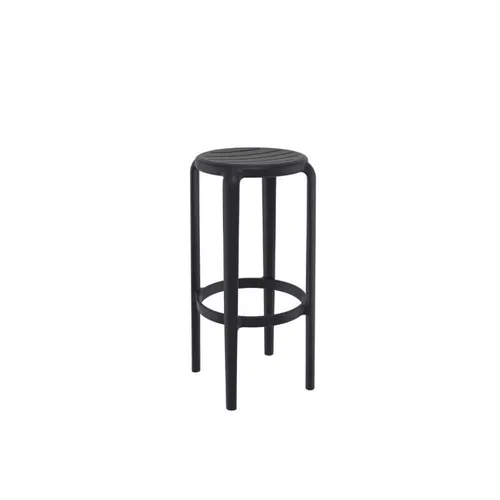 LES Garden & Terrace Barstool - Black