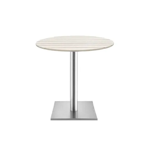 LES Bistro Square Steel Base - Polywood - 70 cm