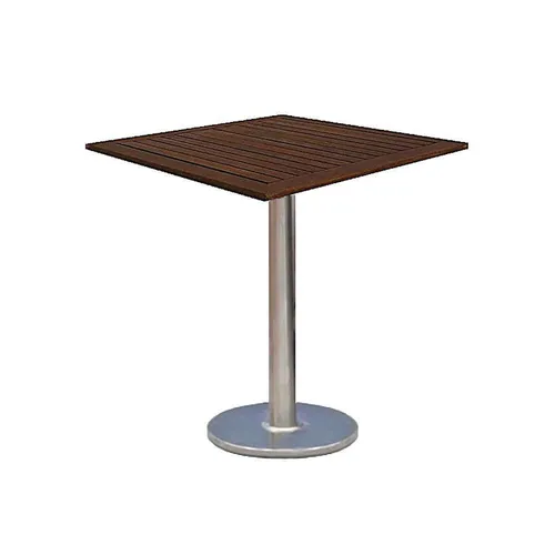 LES Square Bistro Table - Teak - 80 x 80 cm