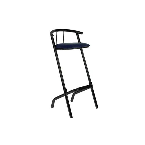LES Barstool Monaco - Black / Blue