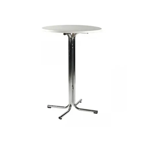 LES Round Cocktail Table Stockholm - White - 80 cm