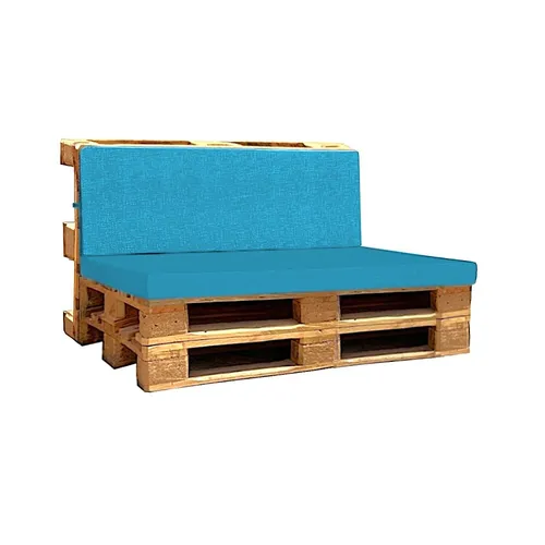 LES Wooden Pallet Sofa - Blue
