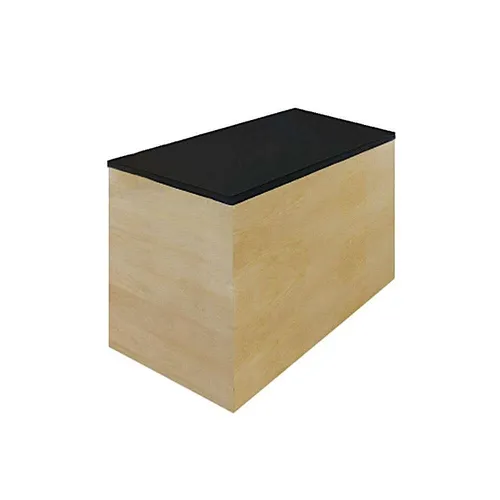 LES Buffet Counter - Black Top - 80 x 180 cm 