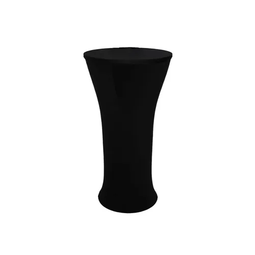 LES Round Cocktail Cover - Black