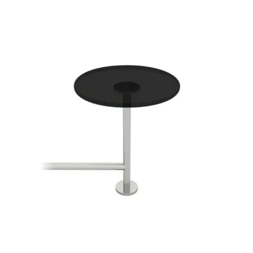 LES Endless Collection Table Round - Black Table Top - 40 cm
