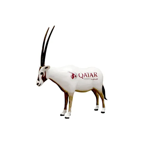 LES Oryx Habibi Life-Size Original Sculpture