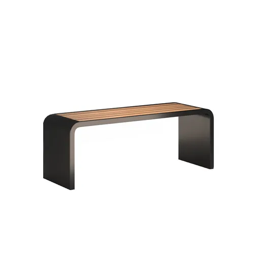 LES Steel Bench - Black