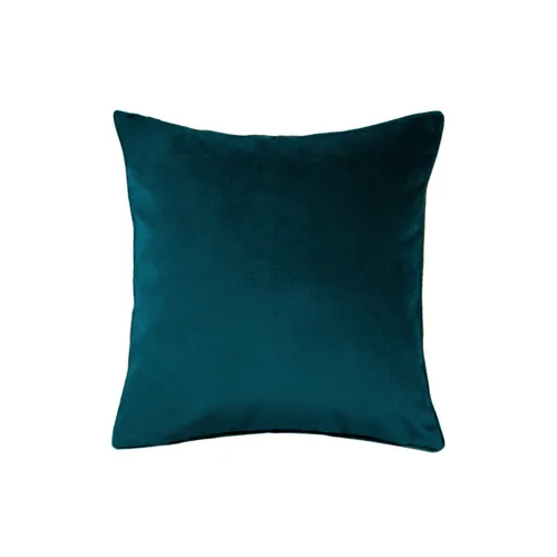 LES Velvet Cushion - Dark Green