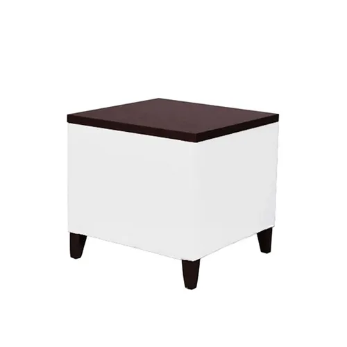 LES VIP Lounge Side Table - White - 50 x 50 cm