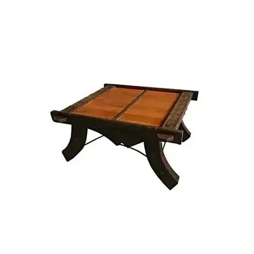 LES Handcrafted Square Arabic Coffee Table -  70 x 35 x 60 cm