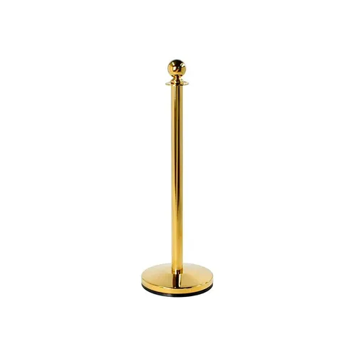 LES Barrier Rope Stand - Gold (Globe) - V2