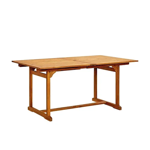 LES Rectangle Teak Wood Table 100 x 120 - 180 cm