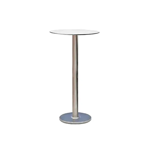 LES Round Cocktail Table - White HPL - 60 cm