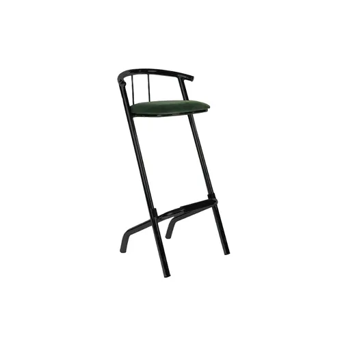 LES Barstool Monaco - Black / Green