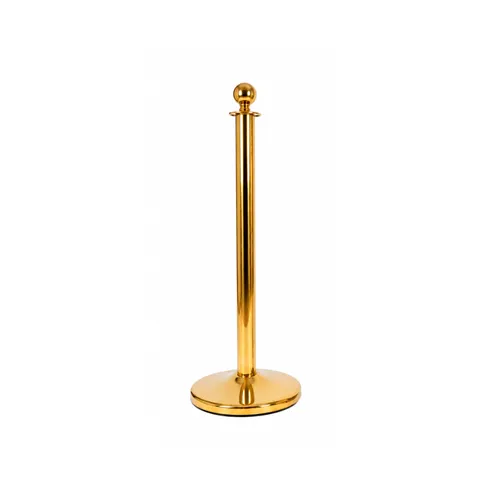 LES Barrier Rope Stand - Gold (Globe) - V1