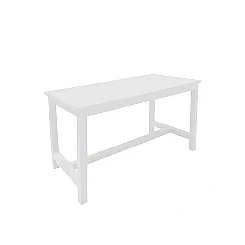 LES Rectangular Kids Table - White - 60 x 120 cm