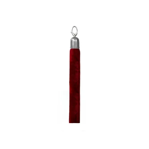 LES Barrier Rope - Maroon/Silver