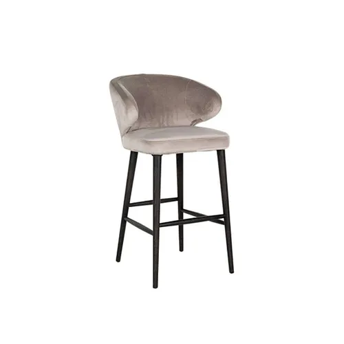 LES Art Deco Barstool - Gray
