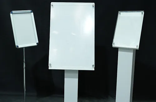 LES Signage Pillar - DIN A3