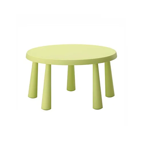 LES Round Kids Table - Green - 85 cm