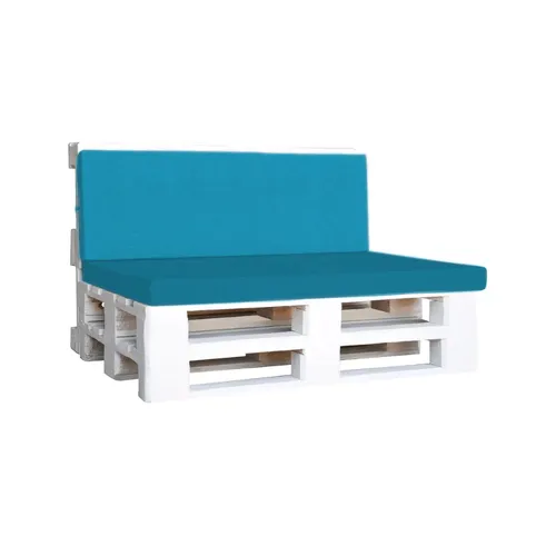 LES White Pallet Sofa - Blue