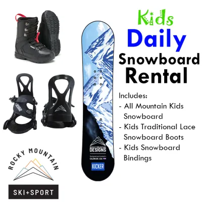 Kids Performance Snowboard Daily Rental