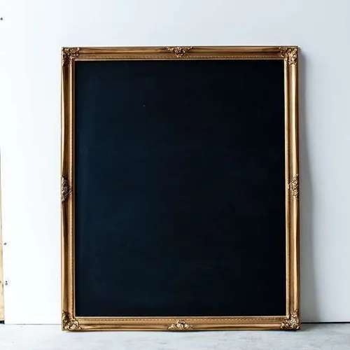 XX-Large Gold Framed Blackboard 
