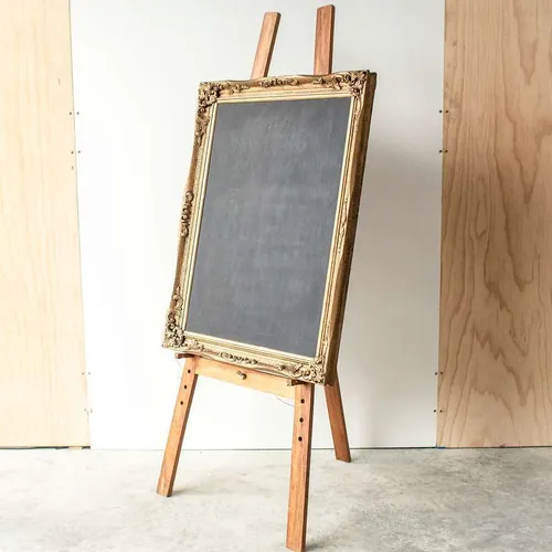Large Gold Framed Blackboard