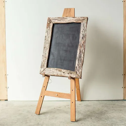 Medium Rustic Wood Blackboard 
