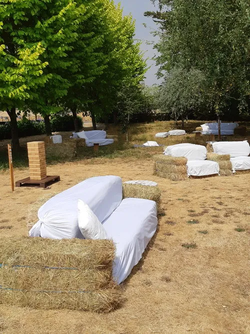 Double Hay Bale Cover