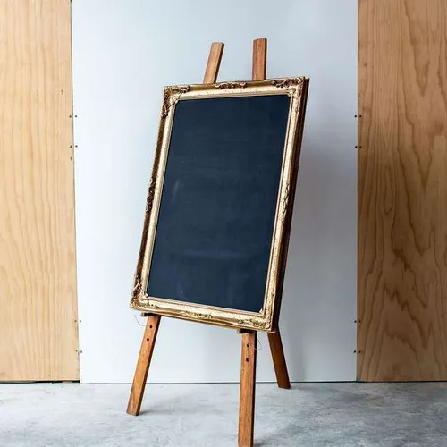 X-Large Gold Framed Blackboard 