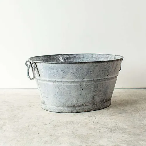Medium Galvanised Tub