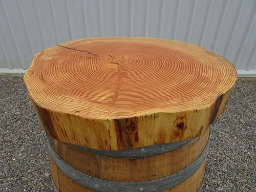 Giant Round Bar Leaner Slab