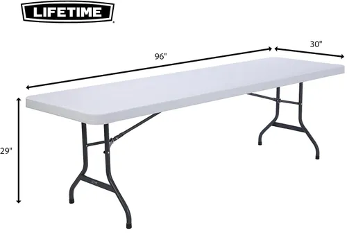 8ft Rectangular Table
