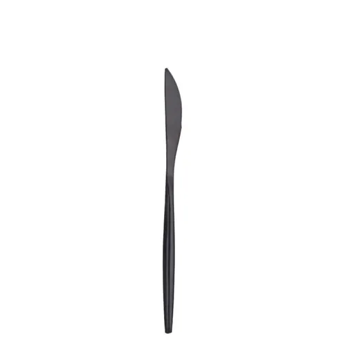 Matte Black Entree Knife