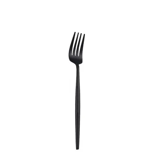 Matte Black Entree Fork