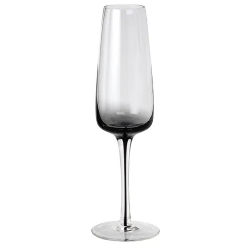 Smoke Champagne Glass