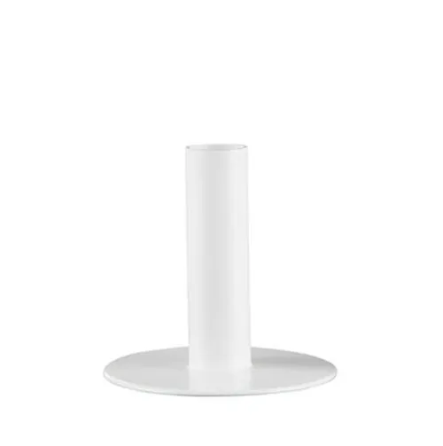 White Dinner Candle Holder
