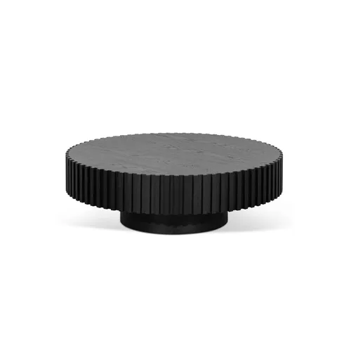Geo Black Oak Coffee Table