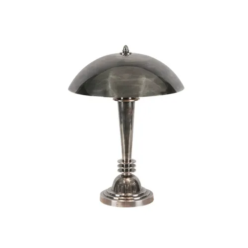 Como Antique Silver Table Lamp