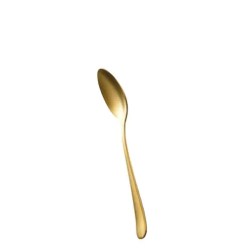 Matte Gold Teaspoon
