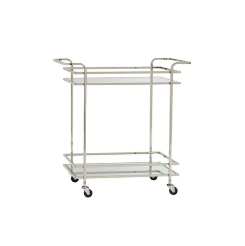 Silver Bar Cart